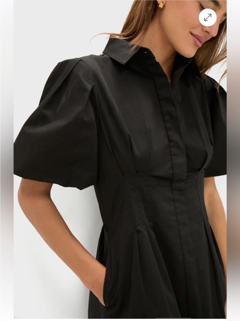 TUCKERNUCK Black Delaney Dress size XL - Picture 4 of 10
